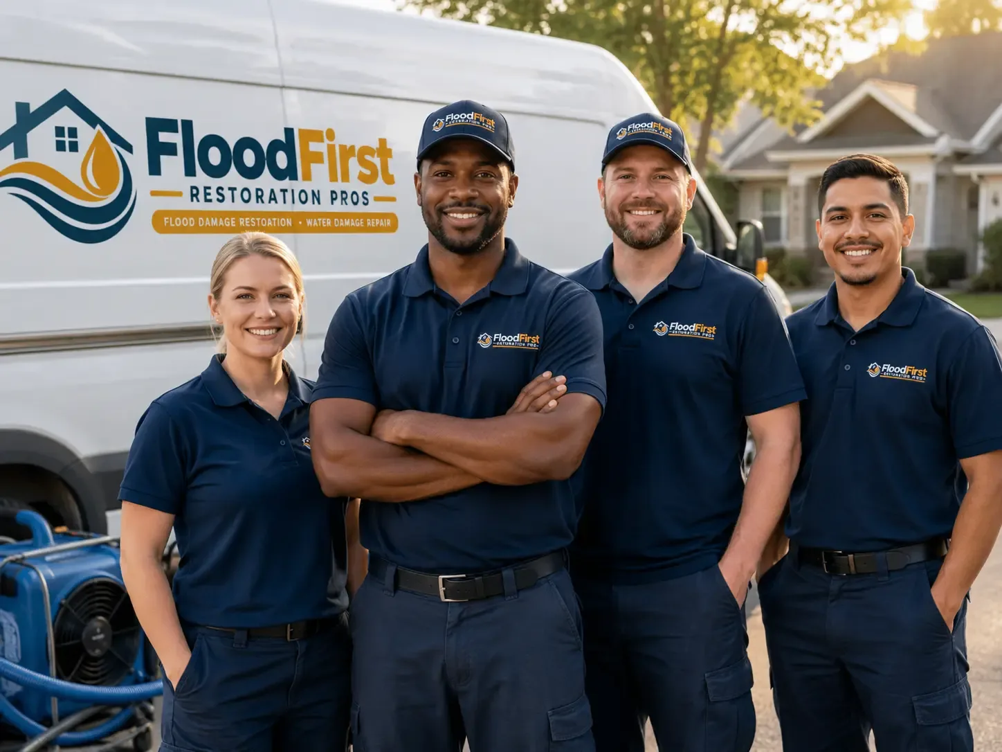 Flood Damage Restoration company in Whitehorse, SD